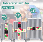 Slohif Luggage Straps for Suitcases Travel Belt Accessories Luggage Connector - Image 3