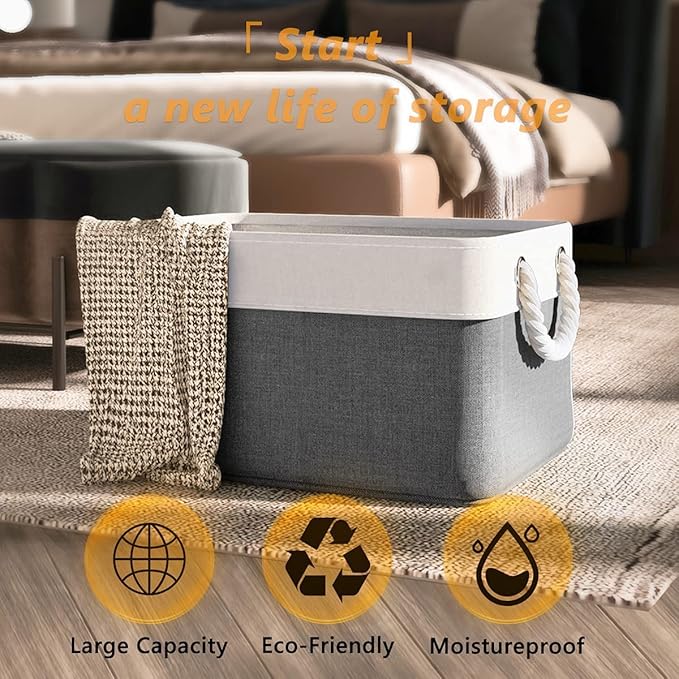 TheWarmHome Organization and Storage Basket - Image 4