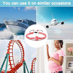 Sureio 6 Pcs Motion Sickness Bands Bracelet Anti Nausea Adjustable Wristband - Image 6