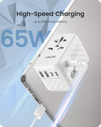 LENCENT 65W International Travel Adapter, Universal Travel Adapter - Image 3