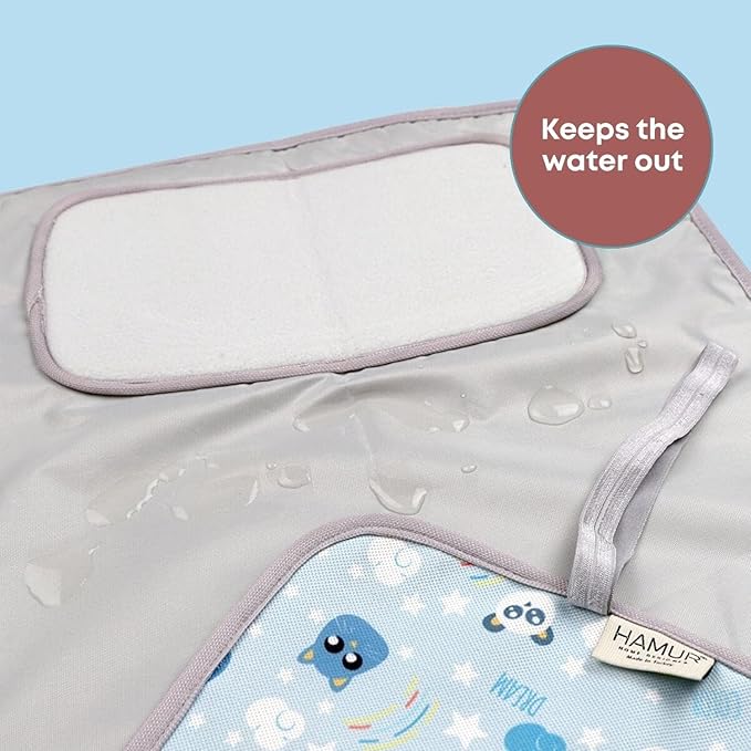 HAMUR HOME Portable Baby Changing Pad – Waterproof, Foldable & Lightweight - Image 6