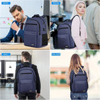 Laptop Backpack for Men Teens Boys, Water-Resistant 15.6 Inch College Bookbag - Image 7