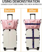 Luggage Straps for Suitcases, Adjustable Travel Belt, Durable Wide Luggage Strap - Image 4