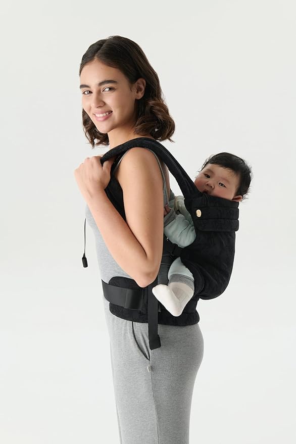 NEST BLANCHE Baby Carrier – Soft Cotton Linen Blend - Image 9