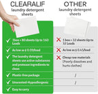 Laundry Detergent Sheets Up to 160 Loads, Wild Mint - Image 3