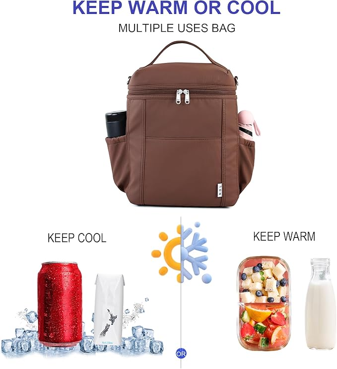 NOL Natural Organic Lifestyle Insulated Lunch Bags - Image 2