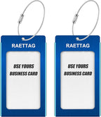 Luggage Tags Metal Suitcase Tags Travel Bag ID Identifier Luggage Tag - Image 2