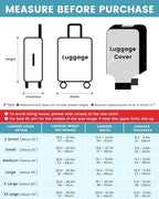 Travelkin Clear Luggage Cover Protectors - Image 2