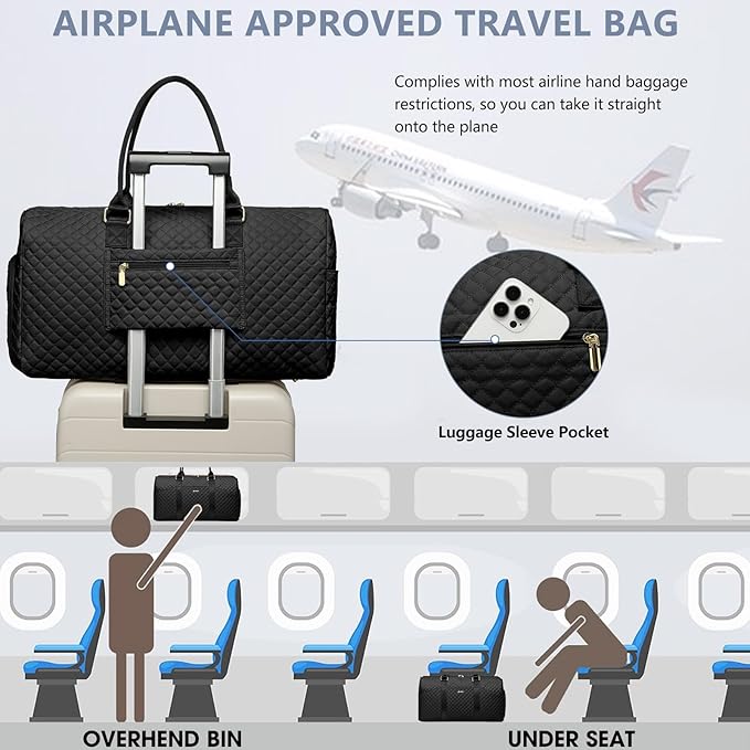 Weekender Travel Duffle Bag for Women - Image 6