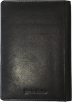 Personalized Monogrammed Black Leather RFID Passport Wallet - Image 6