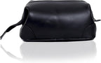 HLC Leather Toiletry Bag for Men Best Gift Premium Genuine Leather Dopp Kit - Image 4