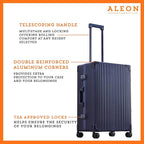 Aleon All Aluminum Lightweight 26" Carry-On Luggage - Image 4