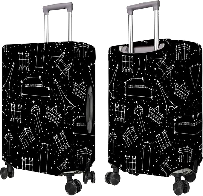 Travel Luggage Cover Suitcase Protector Fits 18-32 Inch Wheel Covers - Image 2