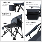 EVER ADVANCED Oversized Folding Camping Chair - Image 7
