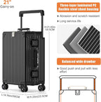Aluminium Frame Carry on Luggage - Image 6