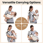 Baby Carrier Newborn to Toddler, Baby Sling Carrier, Toddler Carrier 25-60 lbs - Image 8