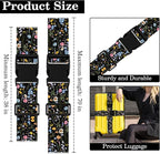 2 Pack Wildflower Luggage Straps - Image 2
