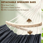 Chihee Cotton Hammock Large Soft Breathable Camping Hammock Holds Up to 660lbs - Image 3
