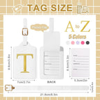 Personalized Initial Luggage Tags - Image 2
