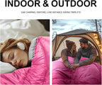 Sleeping Bags for Adults Cold Weather, Waterproof, Lightweight Sleeping Bag for - Image 7