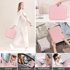 Lighted Makeup Case with Mirror, Adjustable Dividers - Image 6