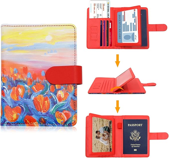 Melsbrinna RFID Passport Holder - Image 2
