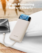 charmast Portable Charger with Built in Cables, Power Bank with Cords Wires - Image 7