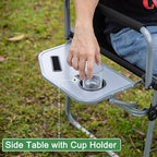 Romswi Director Chairs for Outdoor, Folding Camping Chair, Compact Directors - Image 9