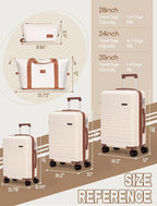 Luggage Sets 5 Piece, Suitcases - Image 6