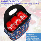 FlowFly Neoprene Kids Lunch box Insulated Soft Bag Mini Cooler Thermal Meal - Image 4