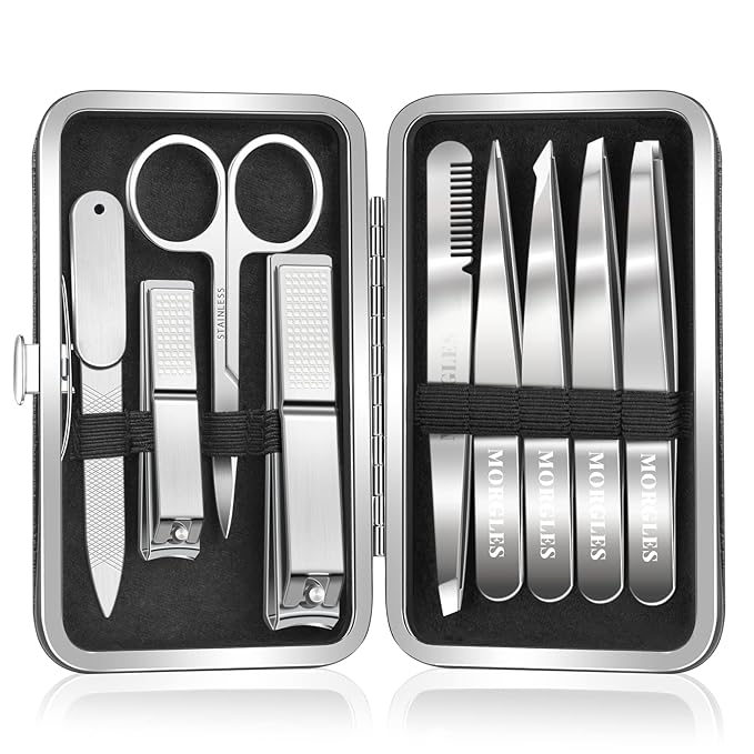 Tweezers and Nail Clipper Set by Morgles