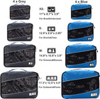 Packing Cubes Luggage Bags Organizer Durable Travel Accessories - Image 2