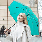 Lejorain Travel Folding Inverted Umbrella - Image 7