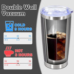 20oz Tumbler Bulk Stainless Steel Tumbler Cup - Image 5