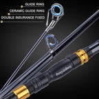 Sougayilang Fishing Rod Reel Combos Carbon Fiber Telescopic Fishing pole - Image 4