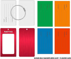 Luggage Tags Metal Suitcase Tags Travel Bag ID Identifier Luggage Tag - Image 3