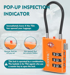 ANVIL TSA Approved Luggage Locks – High Security TSA008 Combination Travel Locks - Image 3