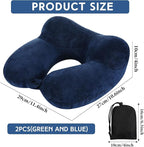 Sintuff 2 Pack Inflatable Travel Pillow - Image 2