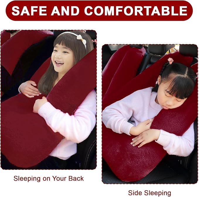 Travel Pillow, Travel Pillow for Kids, Sleeper Hold Pillow Travel, Removable - Image 4