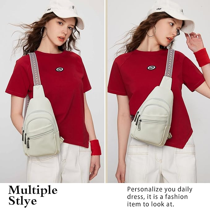 Sling Bag Crossbody Bags for Women Small Cross Body Bag Fanny Packs Chest Sling - Image 8
