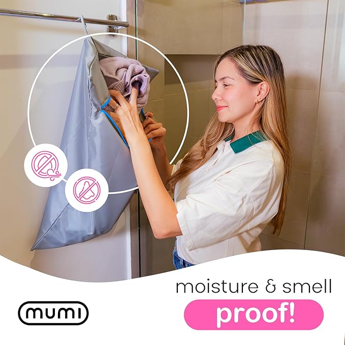 MUMI Travel Laundry Bag – Mesh Laundry Bags - Image 6