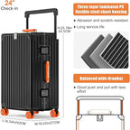 Aluminium Frame Checked-Luggage - Image 2