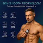 VOYOR Body Hair Trimmer for Men, Electric Razor, Versatile Groin & Body Trimmer - Image 2