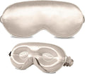 ZIMASILK Adjustable 22 Momme 100% Mulberry Silk Sleep Mask, Upgraded 3D by ZIMASILK