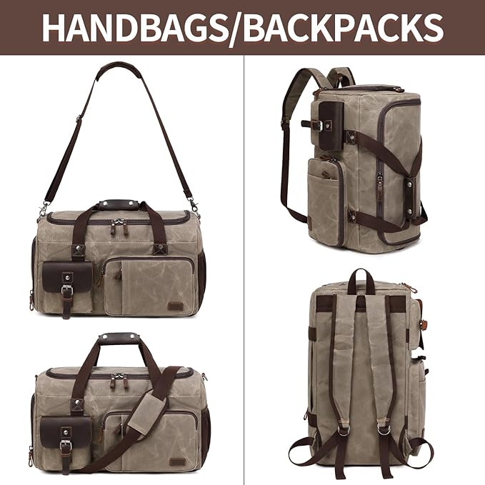Travel Duffle Bag Weekender Bag - Image 8