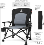 EVER ADVANCED Heated Oversized Foldable Camping Chair - Image 7