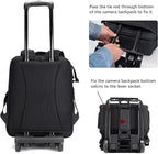 Cwatcun Camera Backpack Trolley Case Bag - Image 4