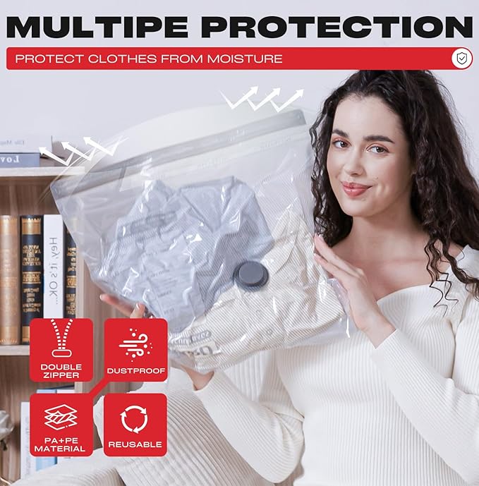 Travel Vacuum Storage Bags - Image 6