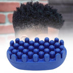 Silicone Twist King Hair Brush : Afro Comb for Wavy Curly Hair, Ergonomic Hair Styling Tool Washable Easy to Use