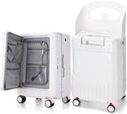 20 Inch Ride on Luggage with Seat by Bulyoou